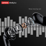 Lenovo XT88 Écouteurs TWS Bluetooth 5.3, Basses HIFI, Réduction de Bruit