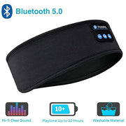 Écouteurs Bluetooth bandeau sport sommeil, masque yeux musical sans fil