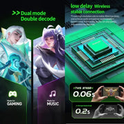 Écouteurs Gaming X15pro TWS, Bluetooth, Réduction du bruit, Bass
