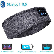 Écouteurs Bluetooth bandeau sport sommeil, masque yeux musical sans fil